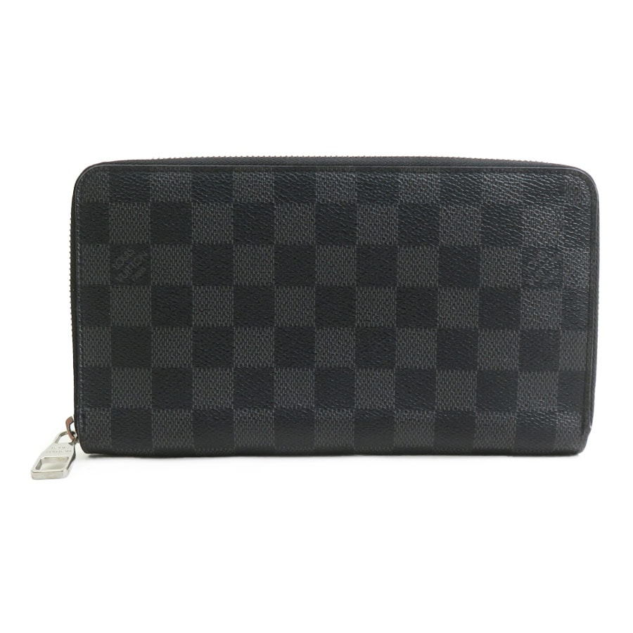 ルイ ヴィトン LOUIS VUITTON オーガナイザー ダミエ グラフィット ダミエグラフィットキャンバス ブラック メンズ N63077【中古】 h32488a