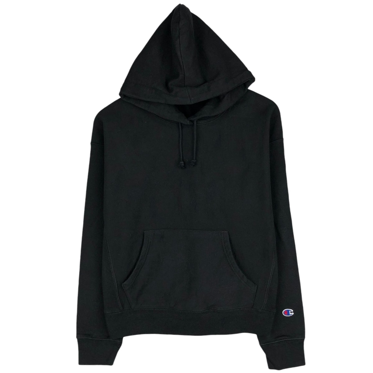 古着 チャンピオン Champion REVERSE WEAVE リバースウィーブ 目無し 無地 ブランクスウェットシャツ パーカー レディースL相当/eaa627957