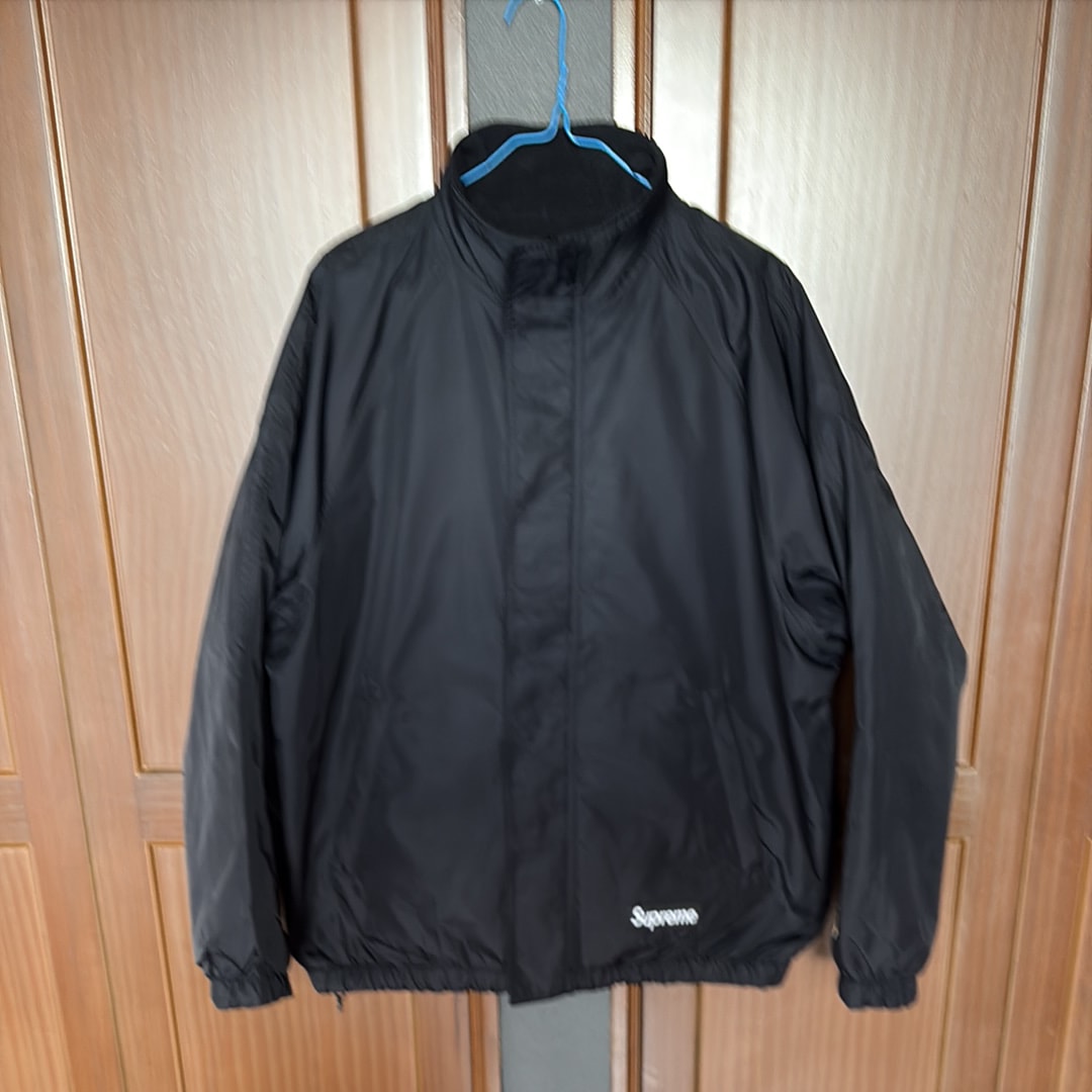 Supreme Polartec Reversible Track Jacket "Black"
