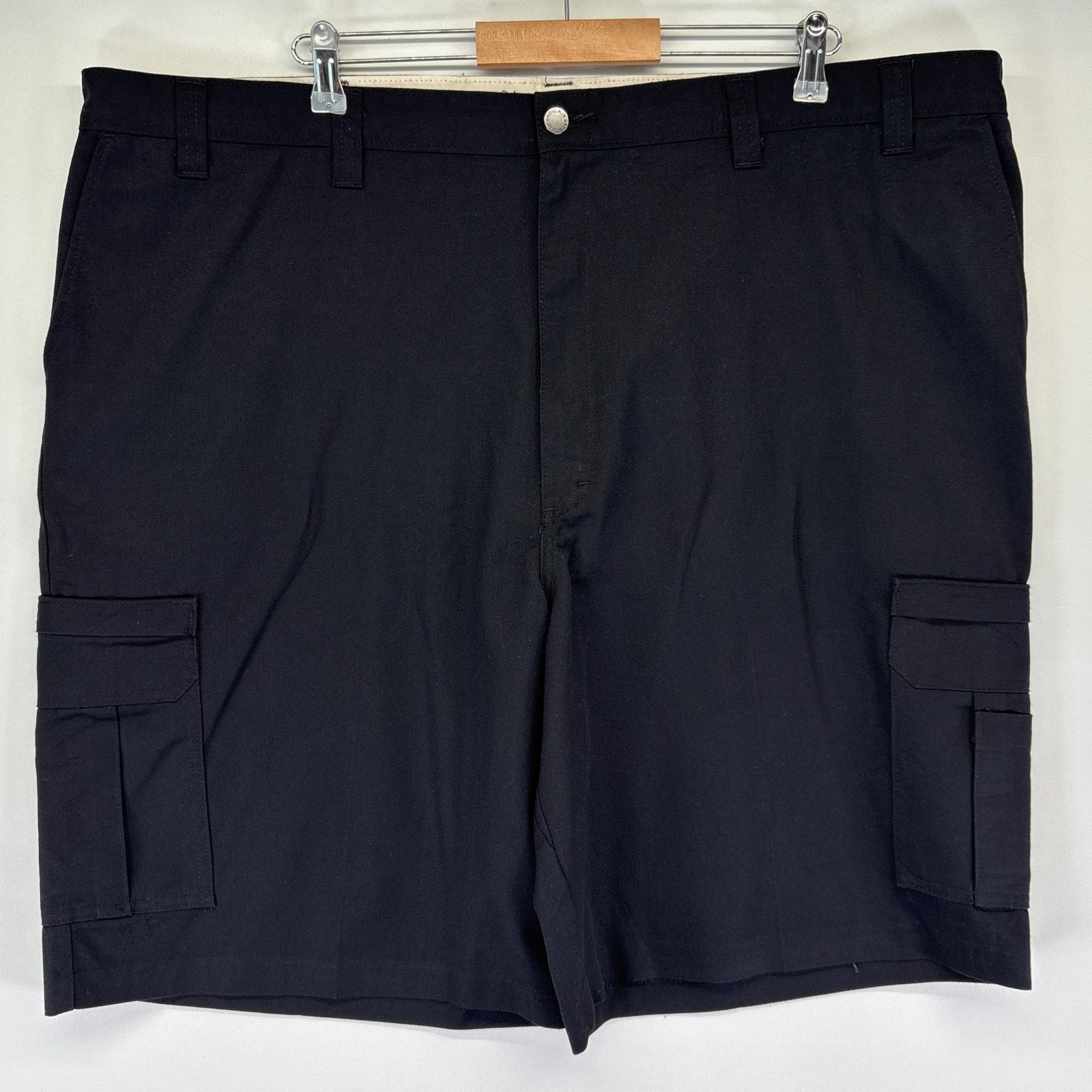 古着 ディッキーズ Dickies ショートパンツ カーゴ ワーク 大きいサイズ 半ズボン ハーフパンツ 短パン w48 ブラック メンズ