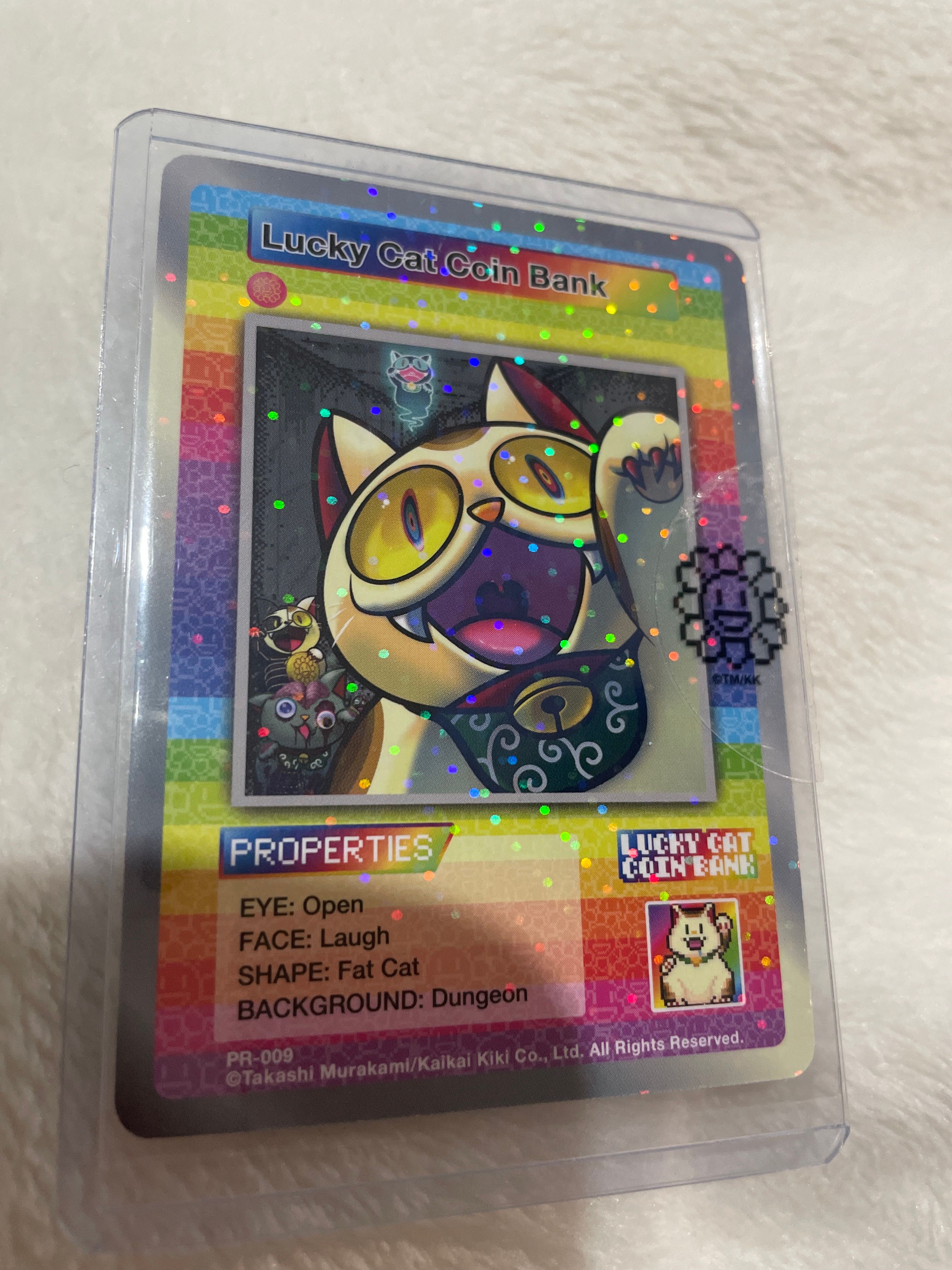Lucky Cat Coin Bank R :Holo [PR-009]【英語版】(プロモーションカード "アジアンアートミュージアム入場者限定")
