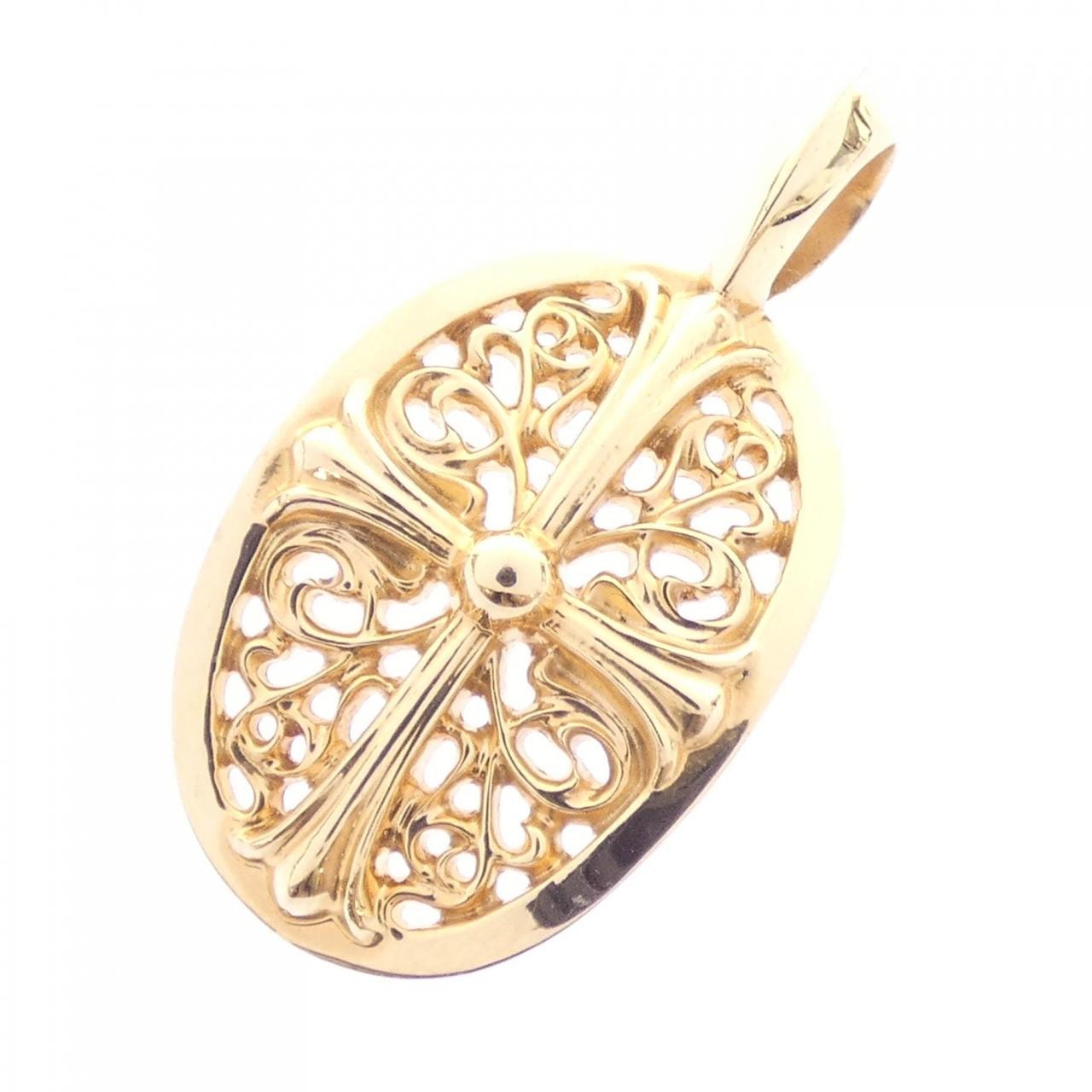 クロムハーツ CHROME HEARTS CLSC OVAL GLD 206192146GLDXXX001 ペンダント