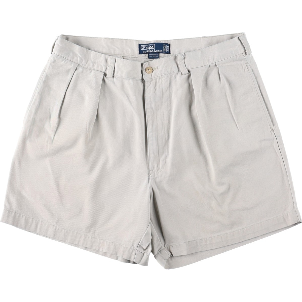 古着 ラルフローレン Ralph Lauren POLO by Ralph Lauren ANDREW SHORT ツータック チノショーツ ショートパンツ メンズw36相当/eaa673523
