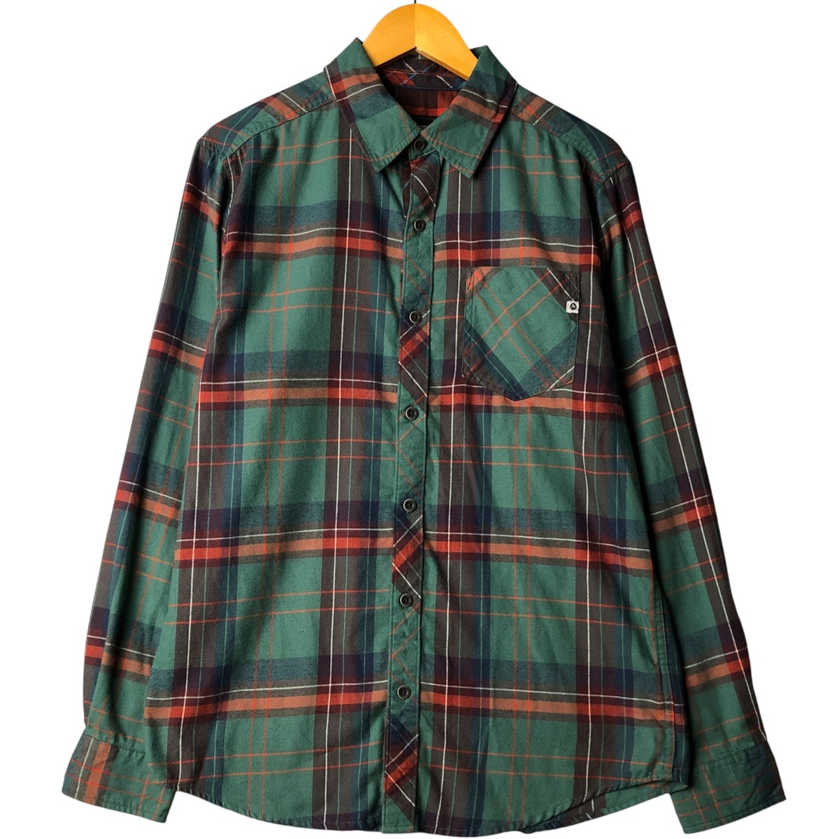 古着 マーモット Marmot 長袖 コットンチェックシャツ メンズM相当/eaa591264