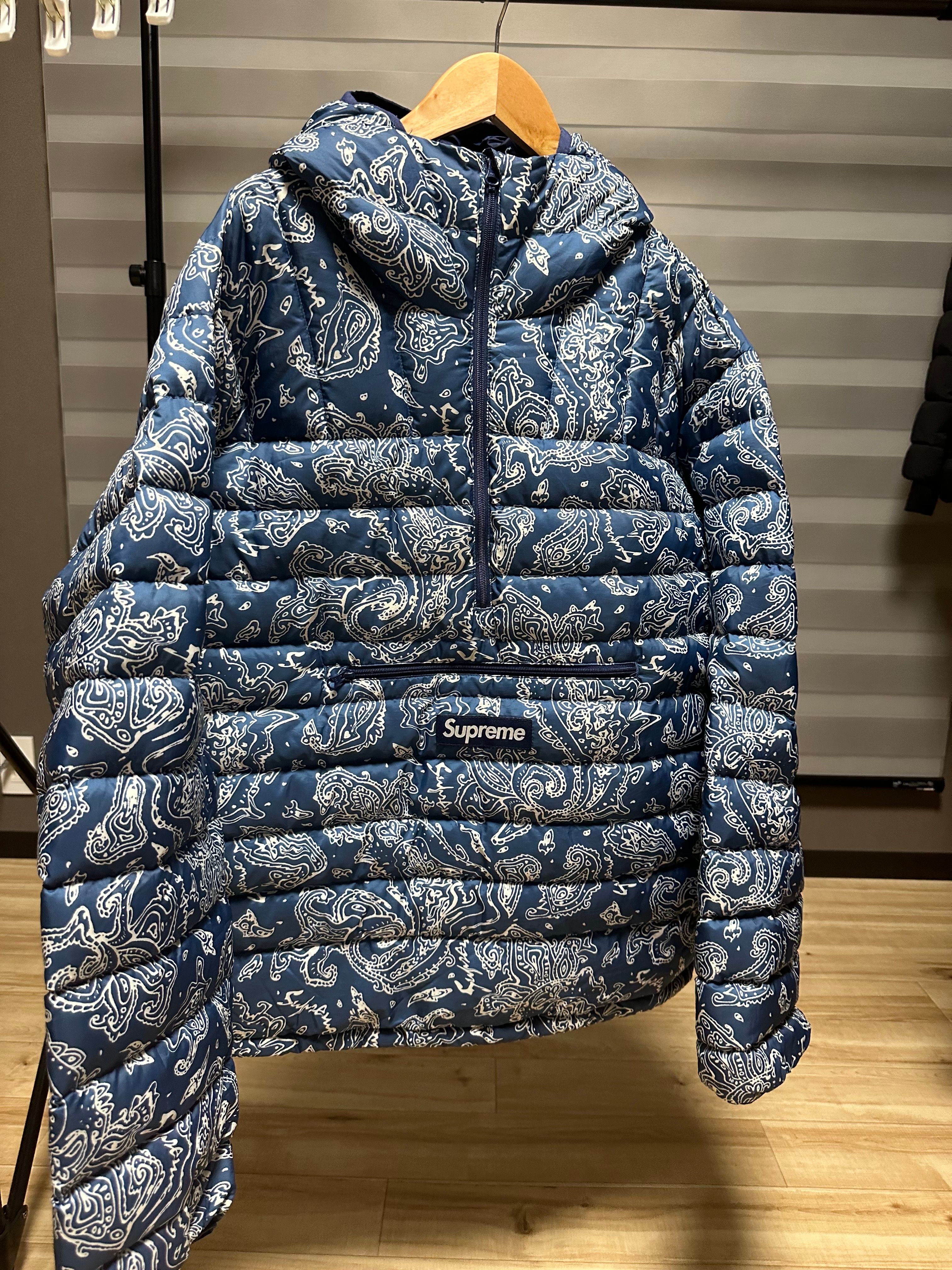 Supreme Micro Down Half Zip Hooded Pullover Supreme Micro Down Half Zip Hooded Pullover