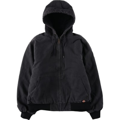 古着 ディッキーズ Dickies ダックフルジップパーカー メンズL相当/eaa629367