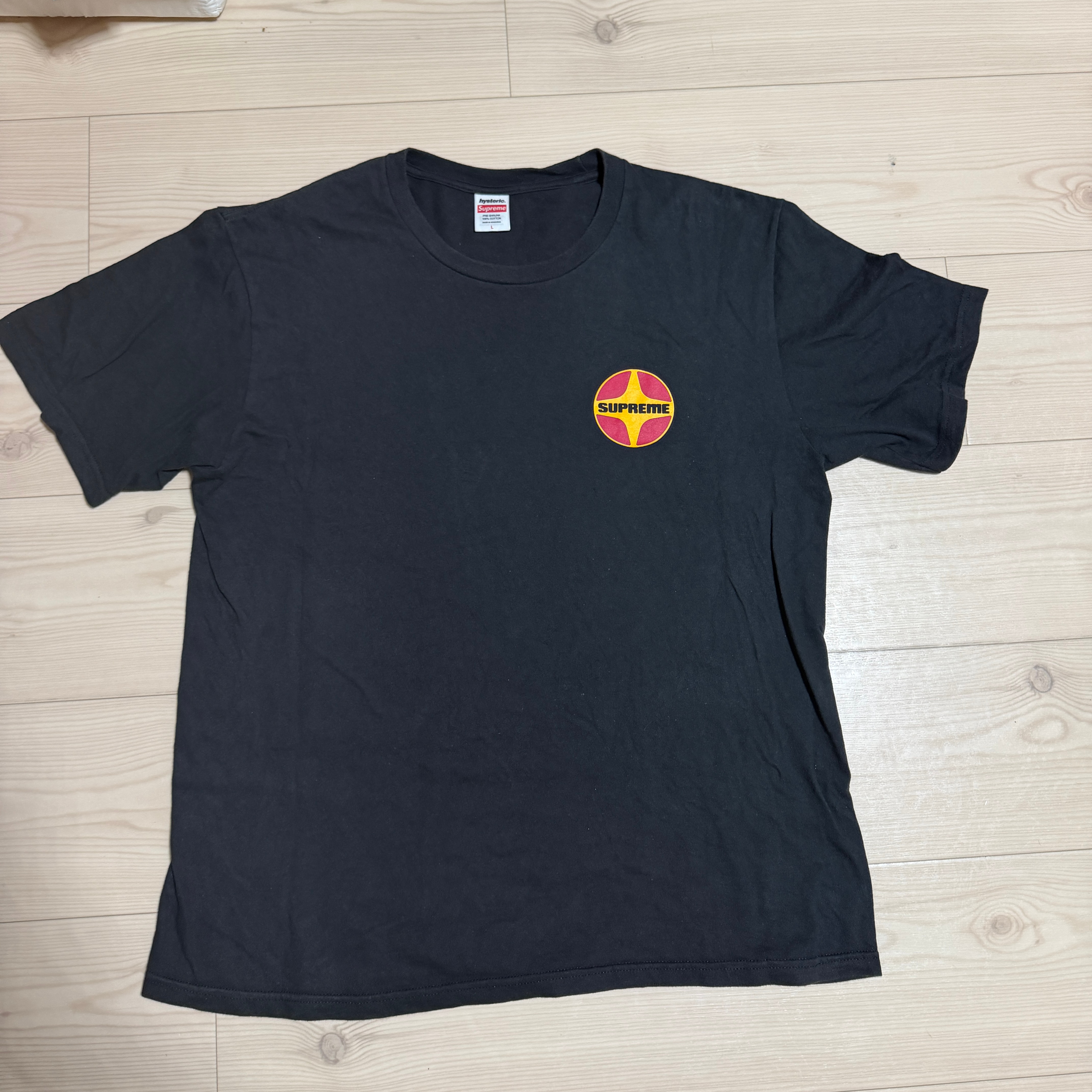Supreme x HYSTERIC GLAMOUR Pin Up Tee "Black"