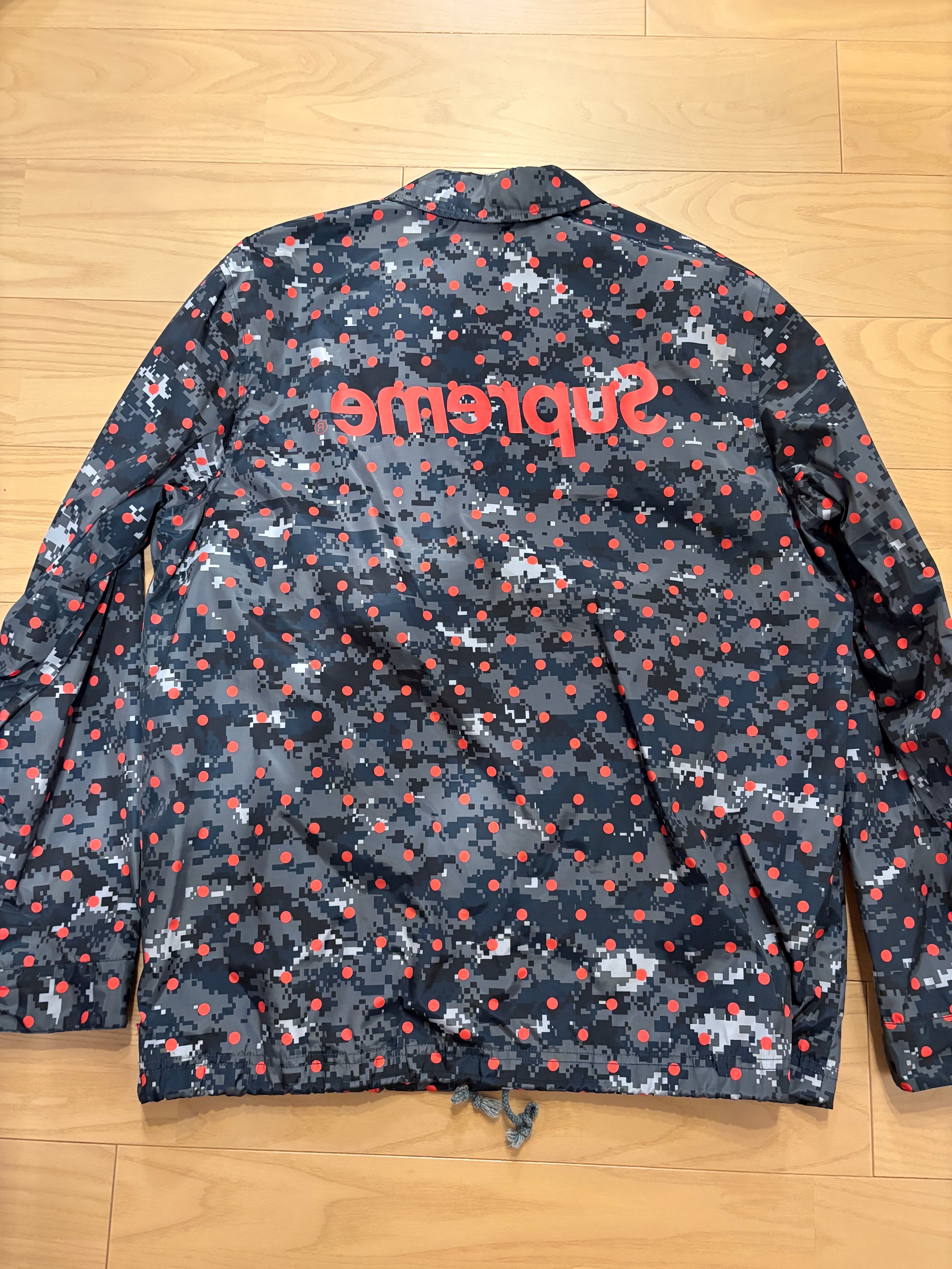 Supreme Comme Des Garcons Shirt Coaches Jacket (13SS) "Black"