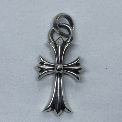 Chrome Hearts CH Cross Small W Bale "Silver"