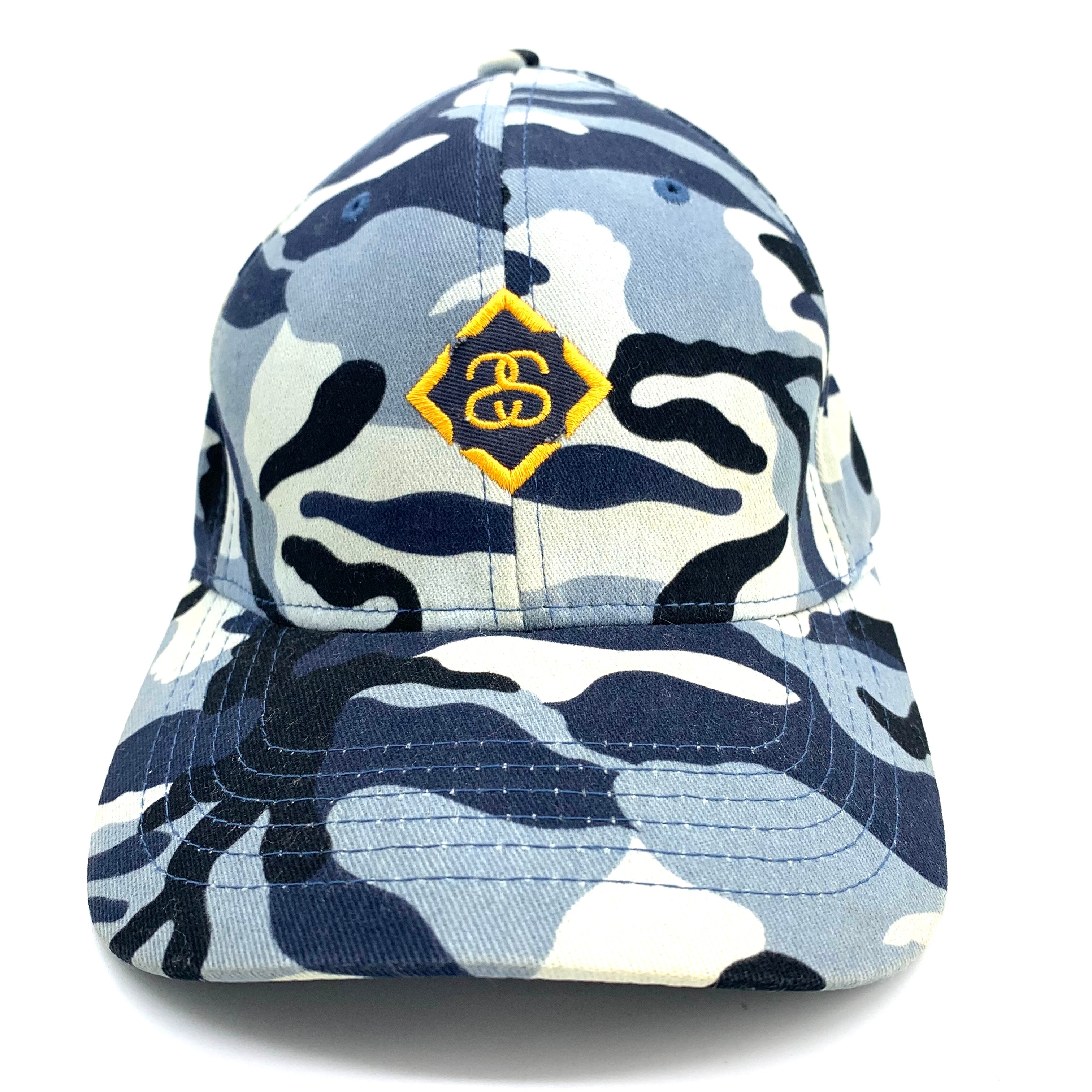 Stussy Mid-Depth Workgear Waxed Snapback 