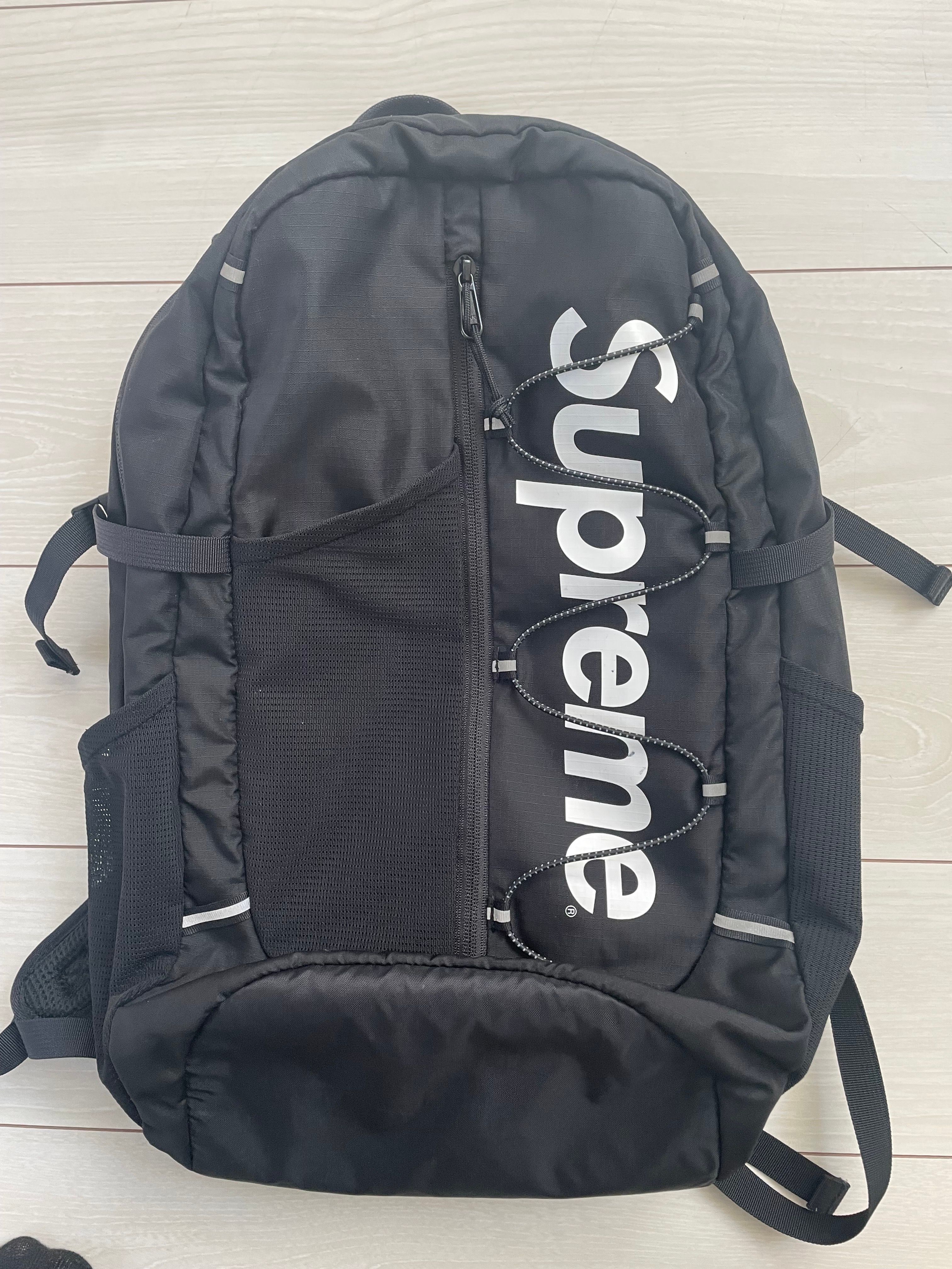 Supreme 2017SS Backpack "Black"
