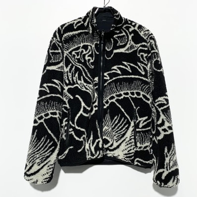 Stussy Dragon Sherpa Jacket "Black"
