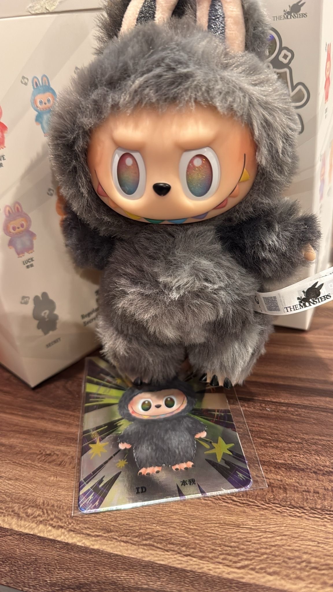 POP MART THE MONSTERS (LABUBU) Big into Energy Series Plush Pendant ID (Secret)