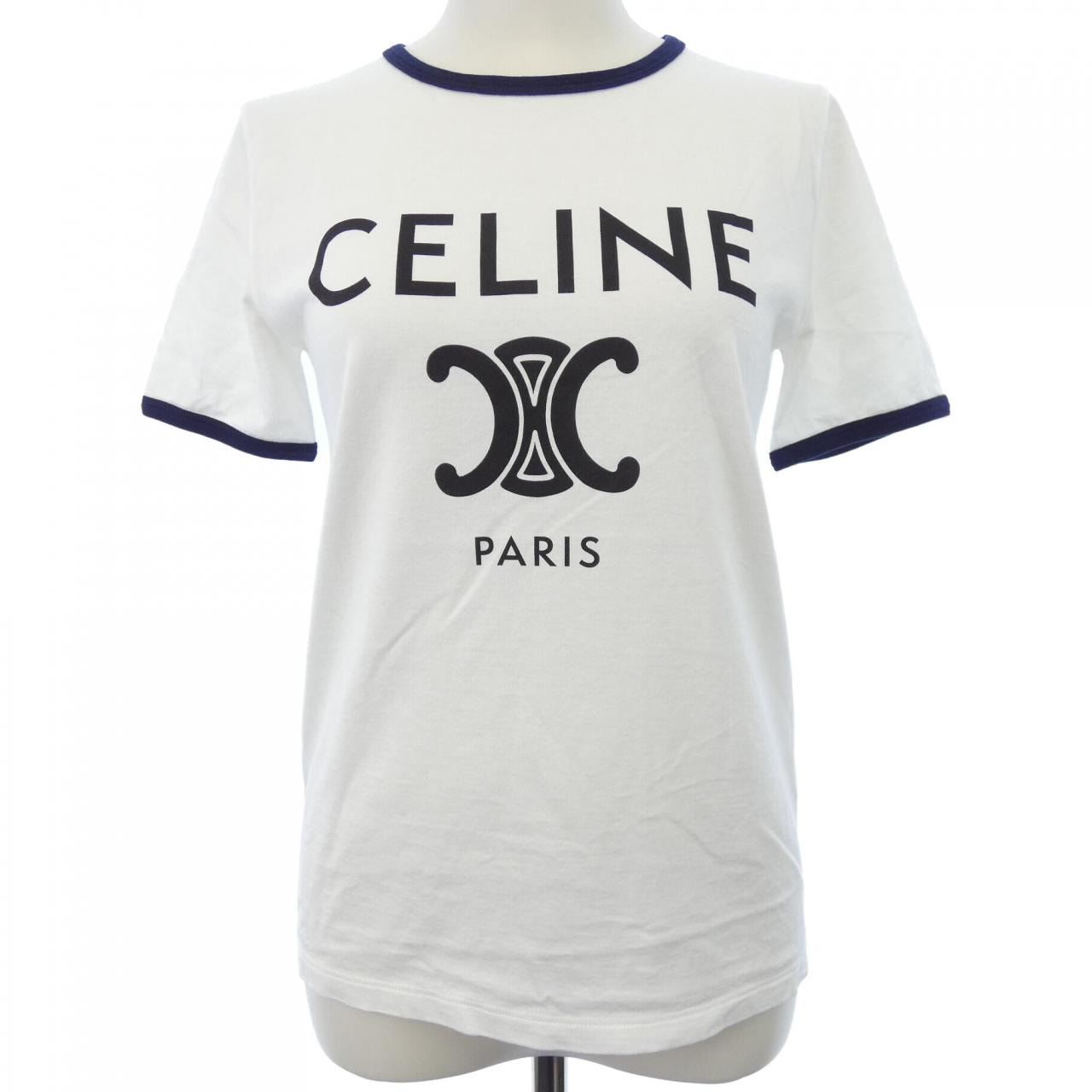 セリーヌ CELINE CELINE PARIS Tシャツ トリオンフ TRIOMPHE 2X872671Q Tシャツ
