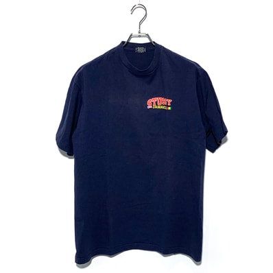 STUSSY JAMAICA TEE Navy