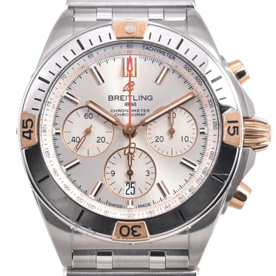 ブライトリング BREITLING IB0134 クロノマット B01 42 デイト 自動巻き メンズ 良品 箱・保証書付き C#146909