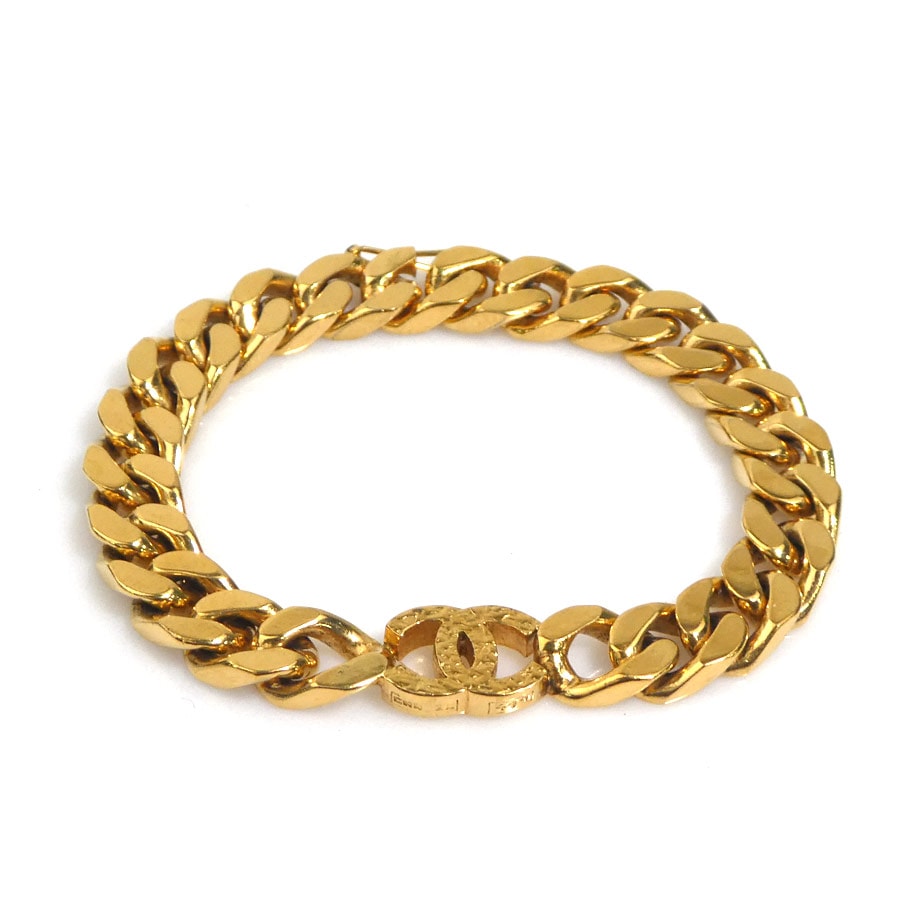 シャネル CHANEL ブレスレット メタル ゴールド レディース【中古】 56951i