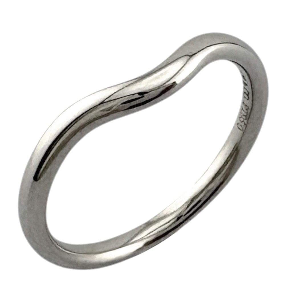 ティファニー カーブ ド バンド リング 指輪 11.5号 Pt950プラチナ レディース TIFFANY&Co. 中古