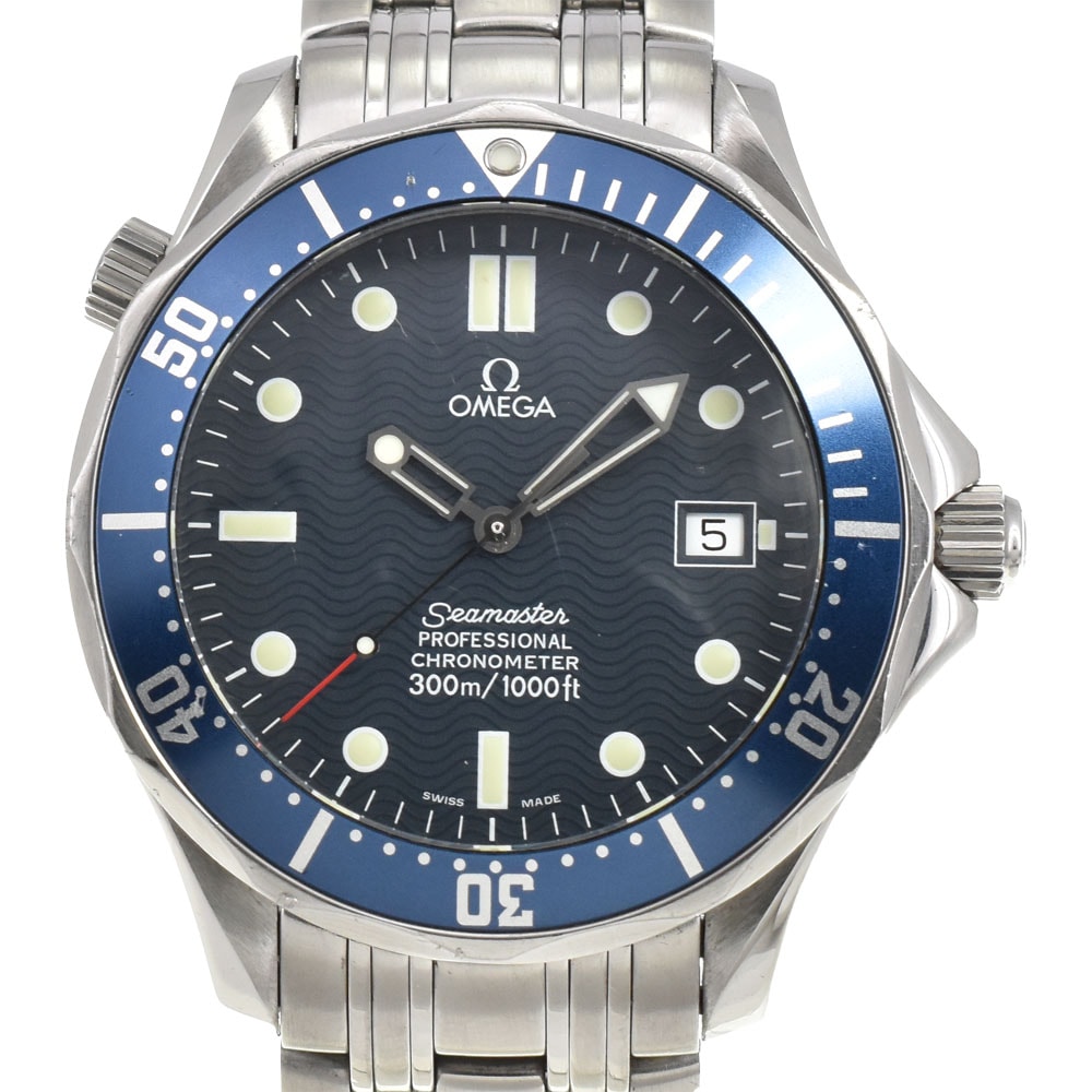 オメガ OMEGA 2531.80 シーマスター 300M プロフェッショナル デイト 自動巻き メンズ Q#145999