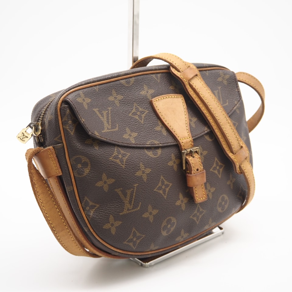 LOUIS VUITTON ルイ・ヴィトン モノグラム ジョヌフィーユ25 M51226 ハンドバッグ ブラウン コーティングキャンバス レディース