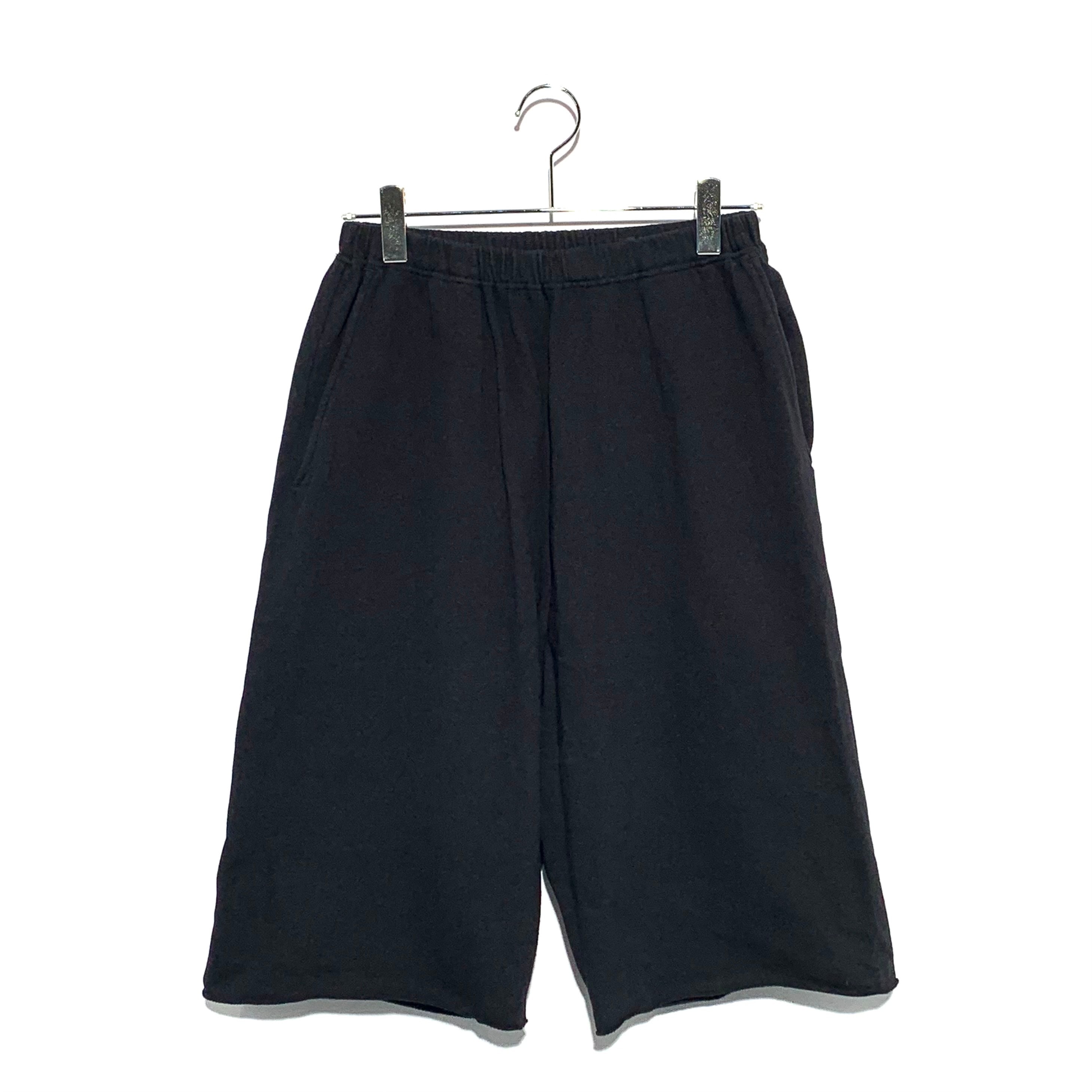 COMOLI LW Cotton French Terry Shorts "Black"