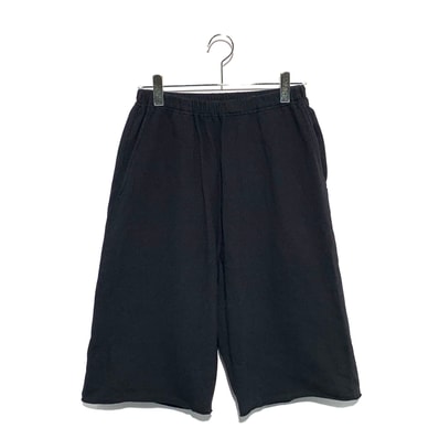COMOLI LW Cotton French Terry Shorts "Black"