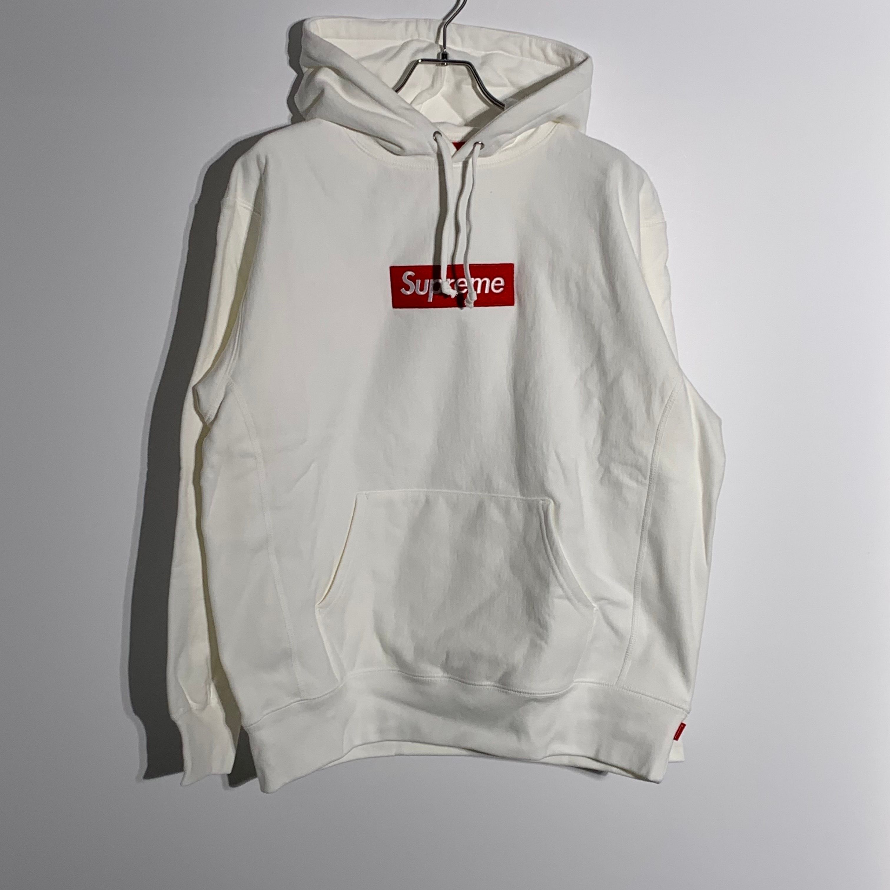 Supreme Box Logo Hooded Sweatshirt "White" (21FW)