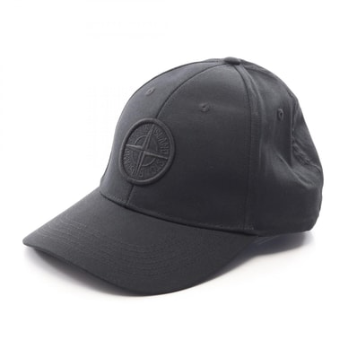 ストーンアイランド STONE ISLAND キャップ 帽子 コットン メンズ ブラック系 L2S159100013V0029F 【新品】