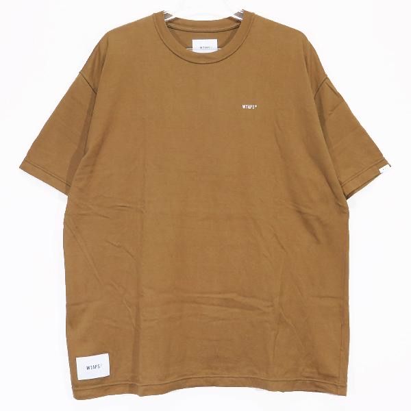 WTAPS ダブルタップス 22SS AII 05/SS Tシャツ ブラウン