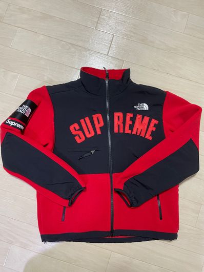 Supreme x The North Face Arc Logo Denali Fleece Jacket "Red"