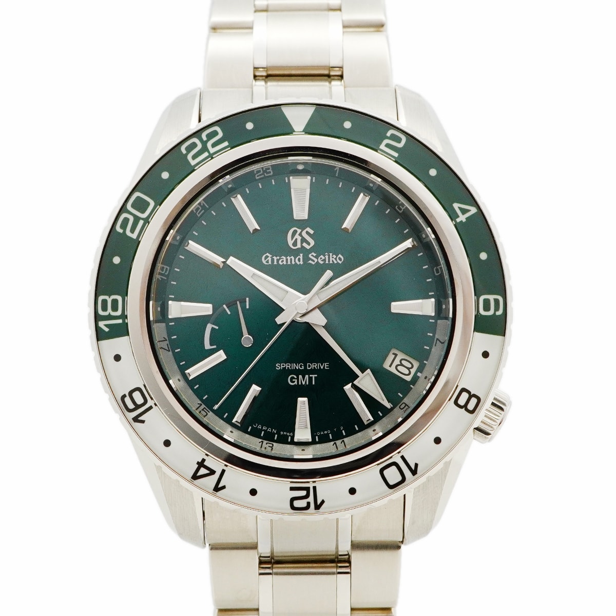 ★SALE【6wce0362】セイコー グランドセイコー SBGE295/9R66-0BK0 グリーン文字盤【中古】腕時計 メンズ