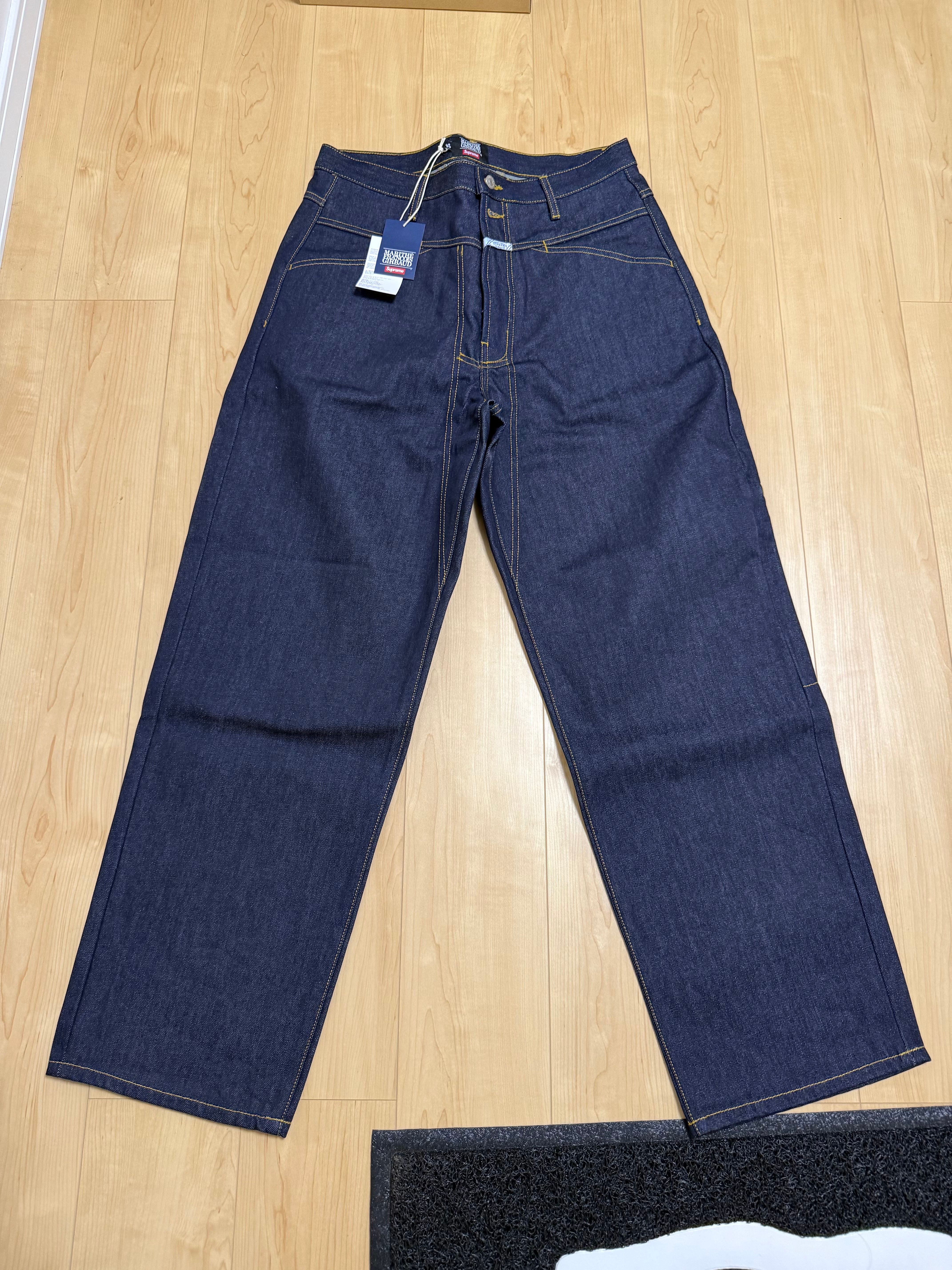 Supreme x Marithe + Francois Girbaud X-Seam Baggy Jean "Rigid Indigo"