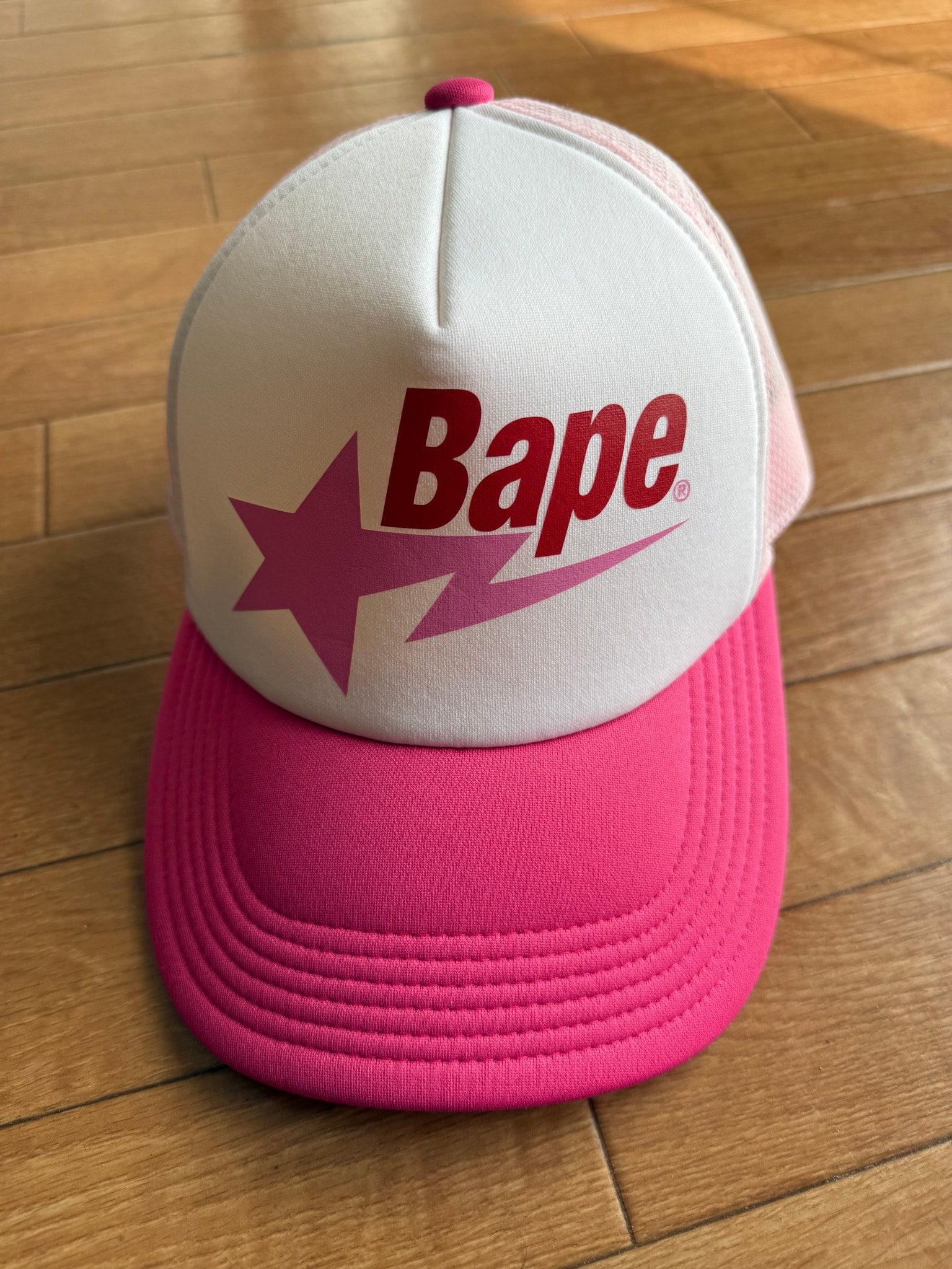 A BATHING APE メッシュキャップ