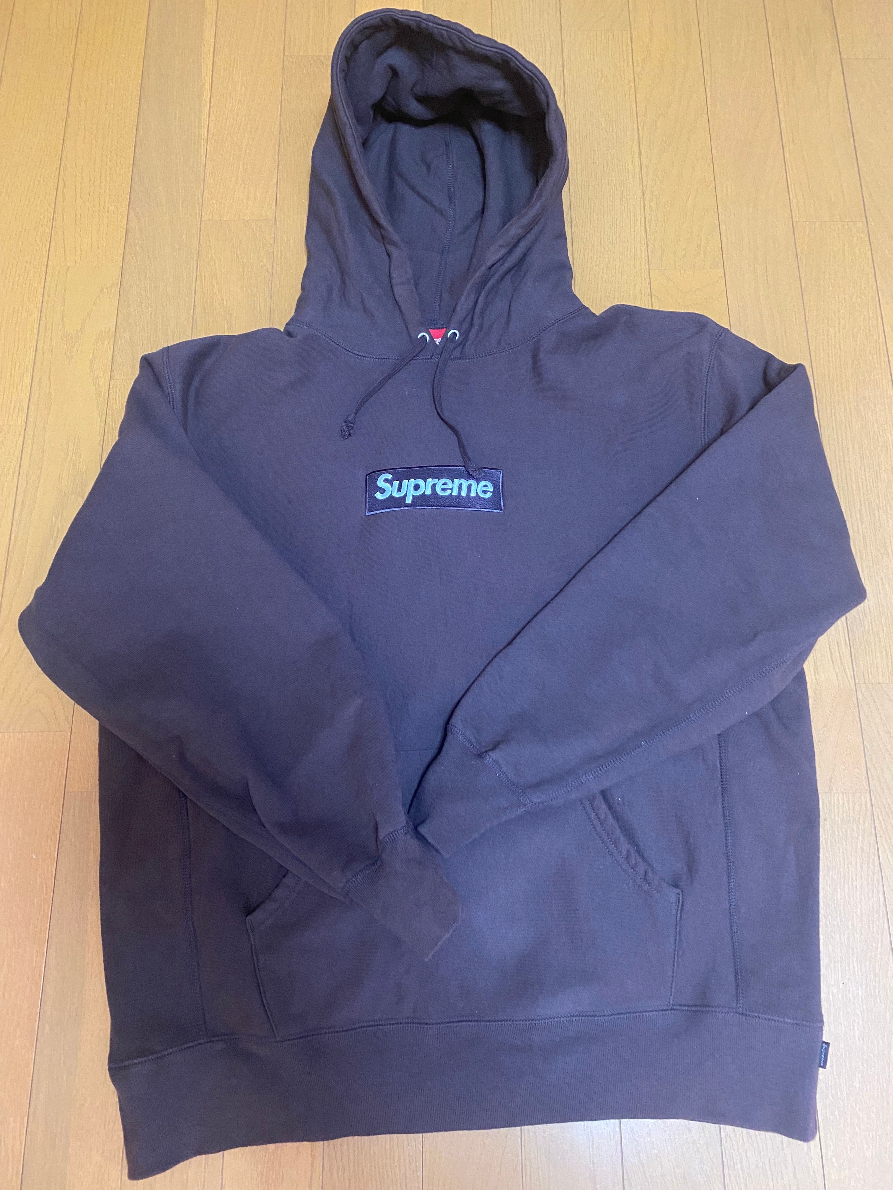 Supreme Box Logo Hooded Sweatshirt "Dark Brown" (21FW)