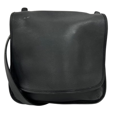 COACH コーチ オールドコーチ9131 ショルダーバッグ レザー ブラック レディース【中古】