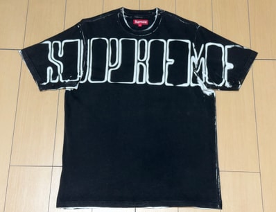 Supreme Overprint Knockout S/S Top "Black"