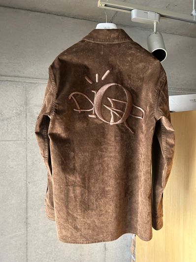 Dior x Cactus Jack Oversize Oversized Shirt "Mocha Brown"
