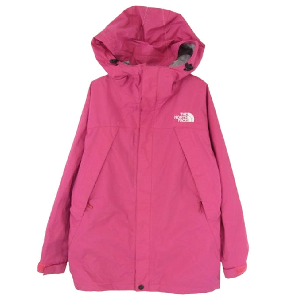 THE NORTH FACE ノースフェイス マウンテンパーカー NPJ61601 Scoop Jacket スクープ ジャケット マウンテンパーカー キッズサイズ ピンク系 140【中古】