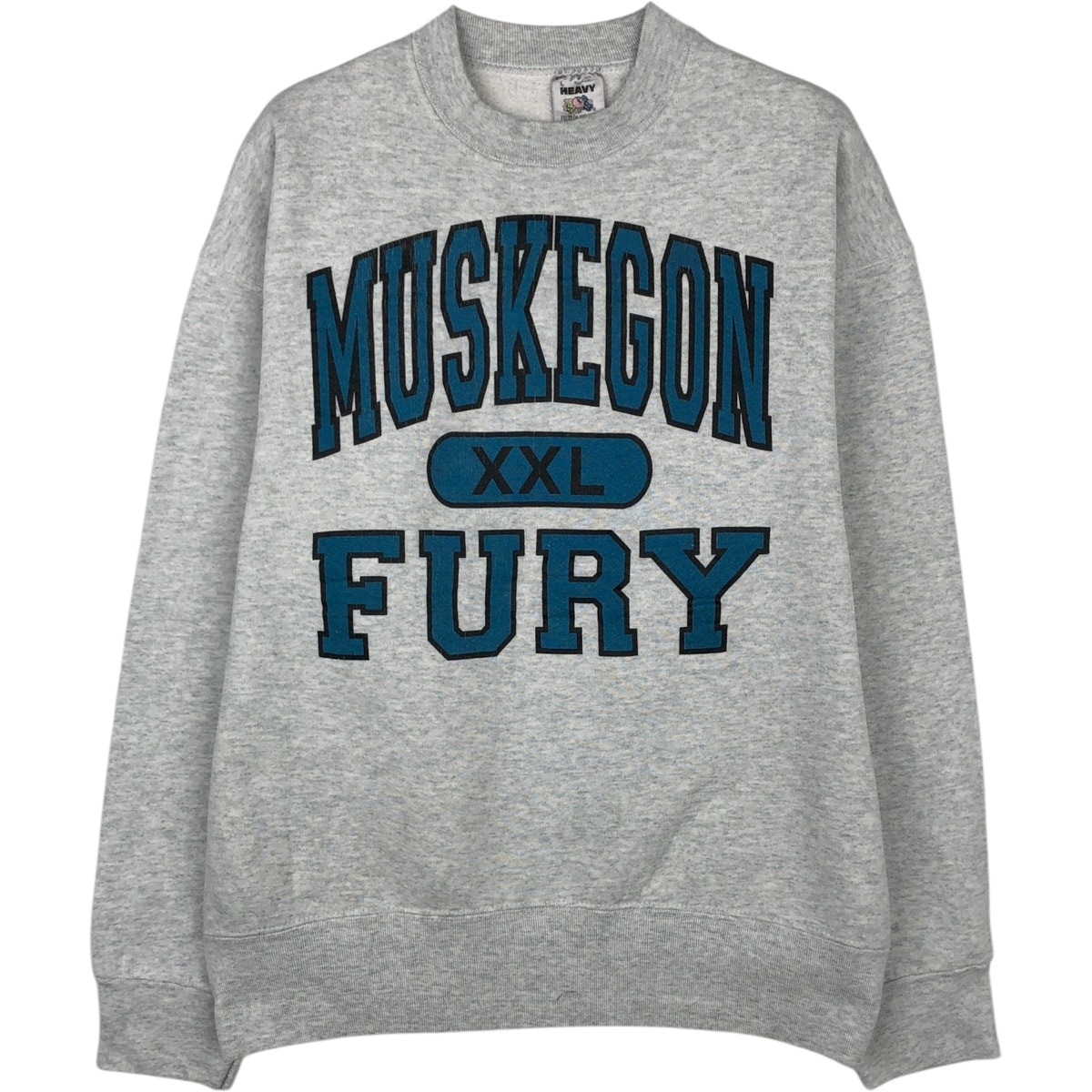 古着 90年代 フルーツオブザルーム FRUIT OF THE LOOM 3連プリント カレッジスウェットシャツ トレーナー USA製 メンズL相当 ヴィンテージ/eaa630024