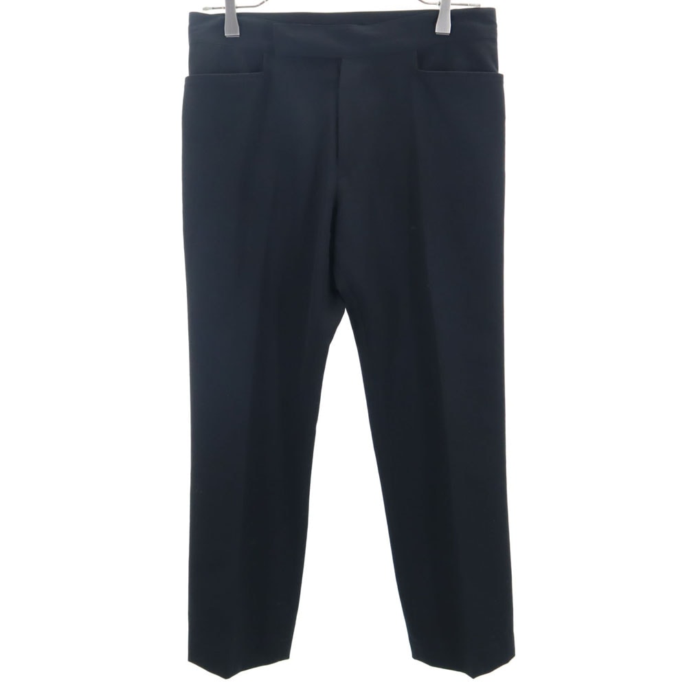 Y's ワイズ 日本製 ウールパンツ 1 ブラック