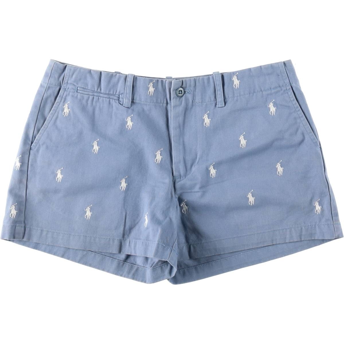 古着 ラルフローレン Ralph Lauren RALPH LAUREN SPORT 総柄 チノショーツ ショートパンツ レディースXL(w31)相当/eaa646997