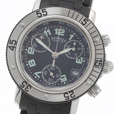 エルメス クリッパーダイバー CL2.315 レディース 【中古】