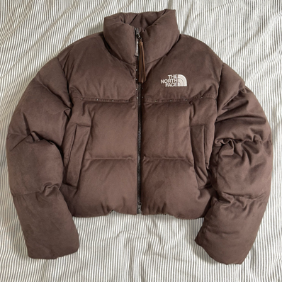 THE NORTH FACE W’S SUEDE NUPTSE JACKET (RDS)