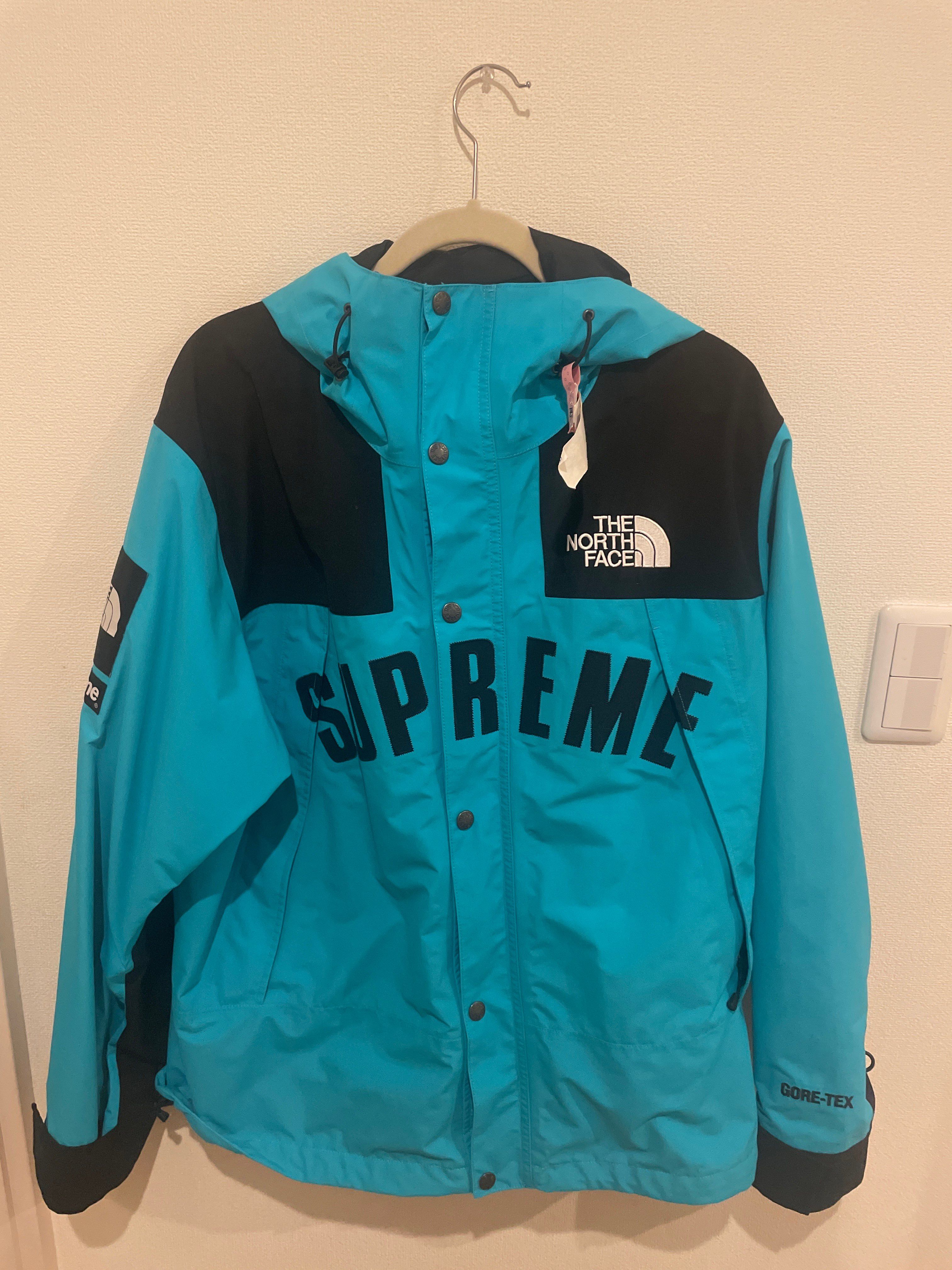 Supreme x The North Face Arc Logo Mountain Parka "Blue"