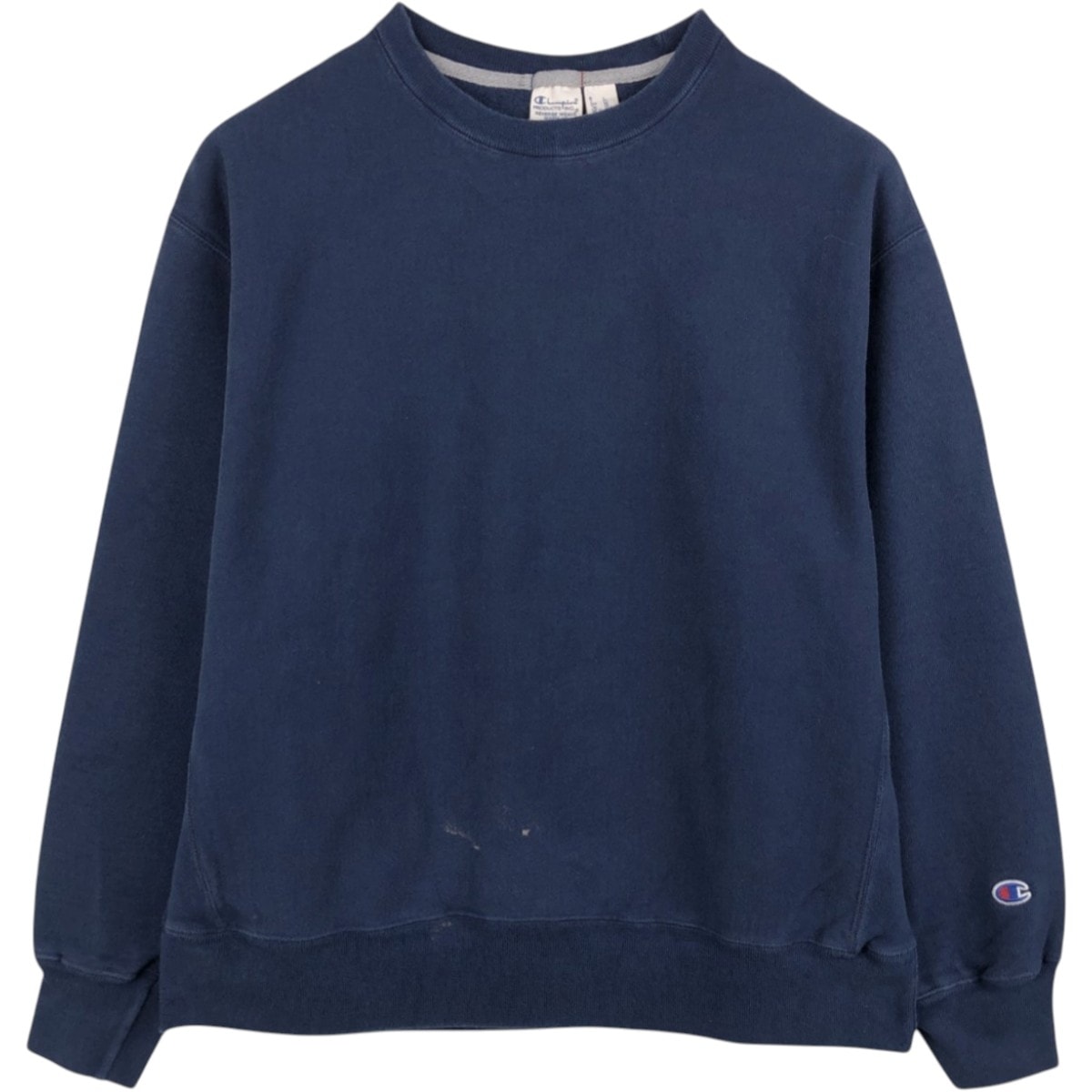 古着 チャンピオン Champion REVERSE WEAVE WARM UP 無地 ブランクスウェットシャツ トレーナー メンズL相当/eaa680128