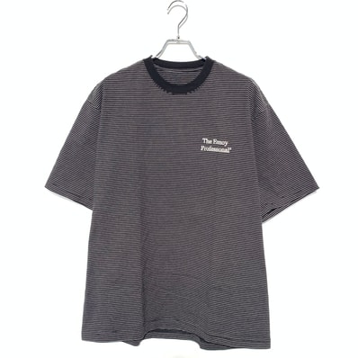 ENNOY 23SS S/S Border T-Shirt "Black" SS23BRENCT05AM