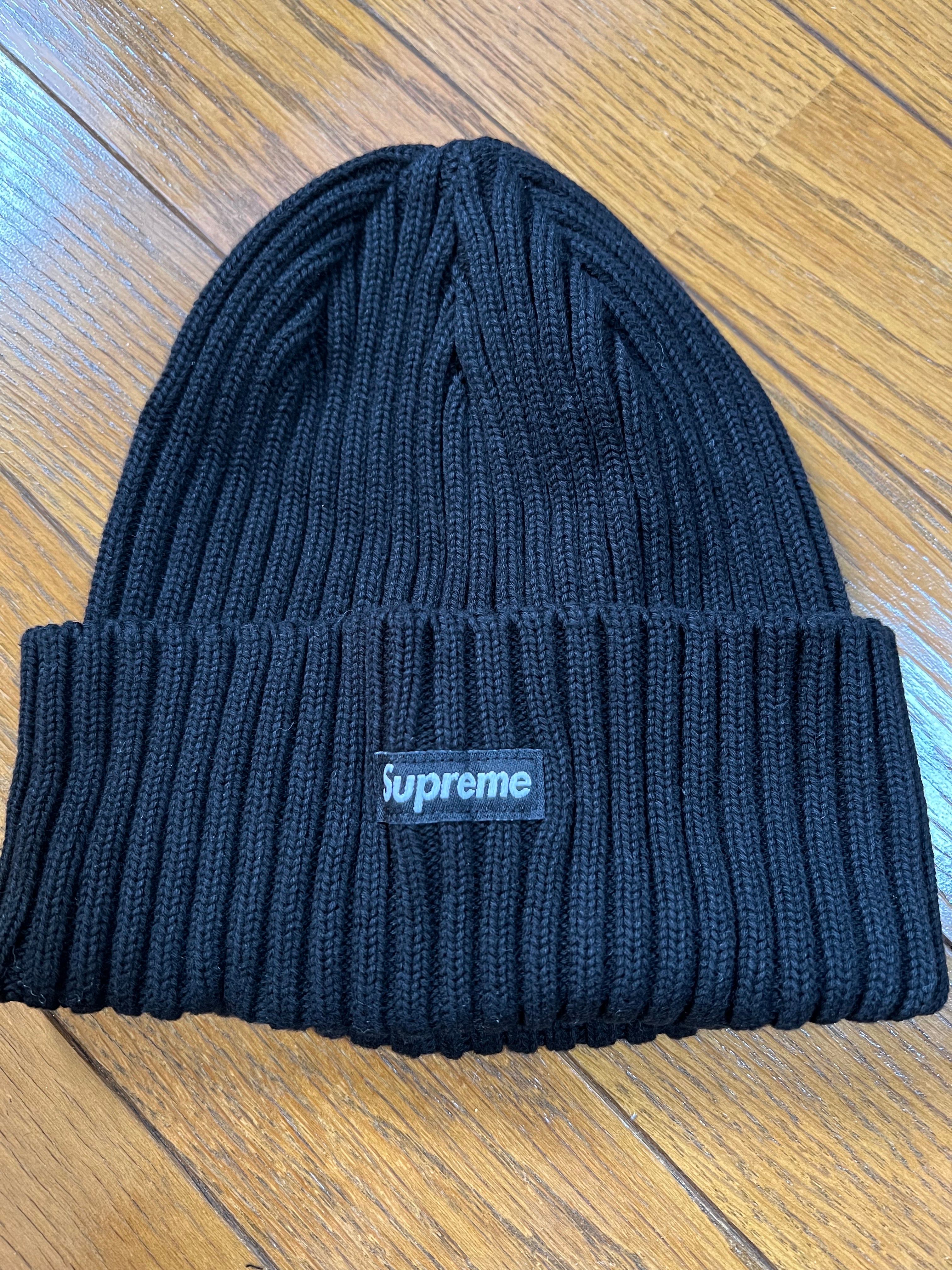 Supreme SS22 Overdyed Beanie "Black"(22SS)