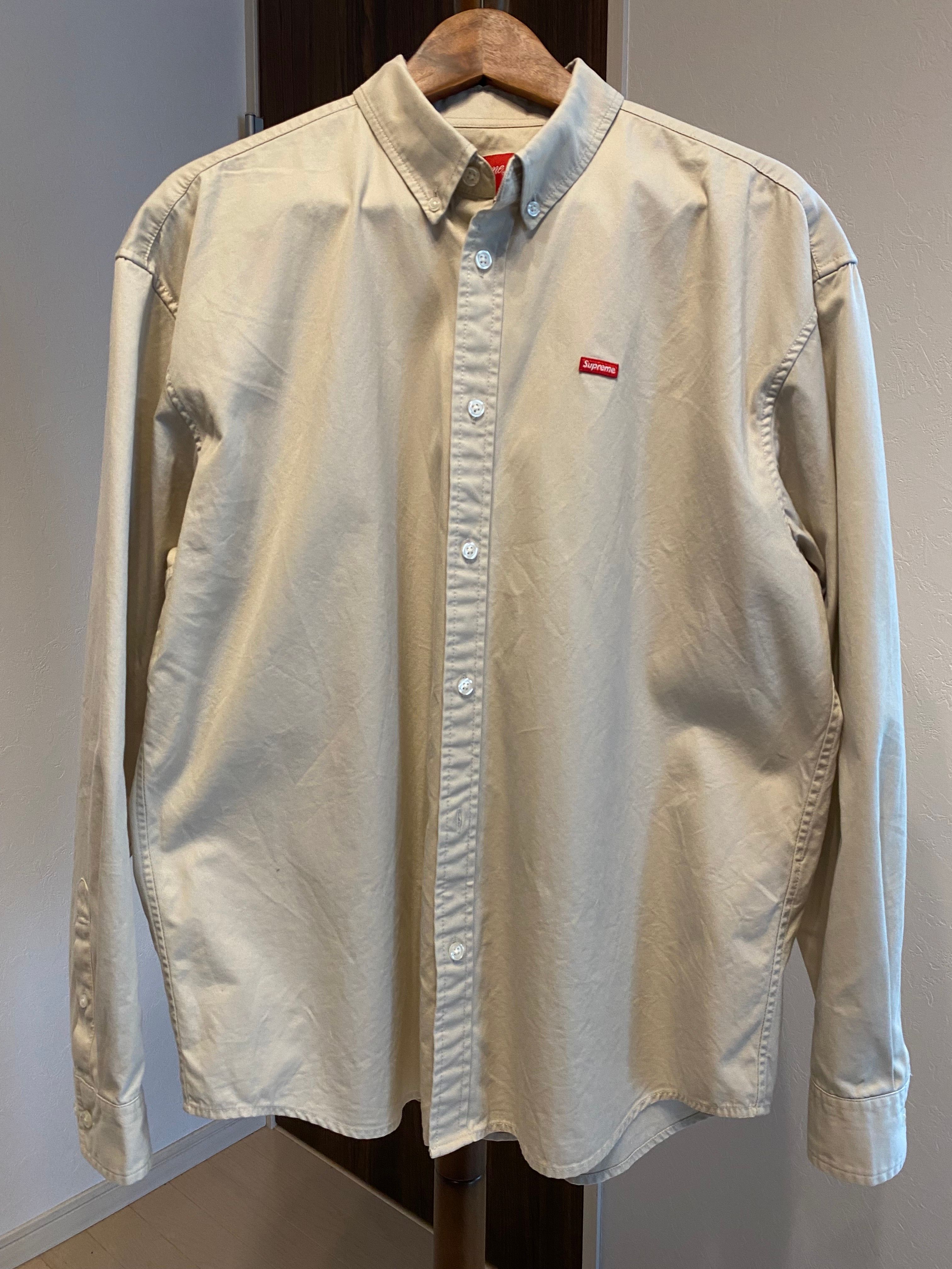 Supreme Small Box Shirt "Stone" (23SS)