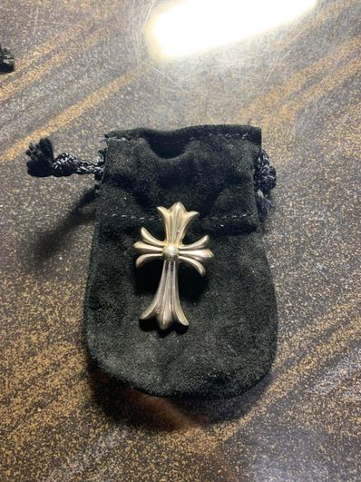 Chrome Hearts CH Cross Pendant Small / Plain Bail "Silver"