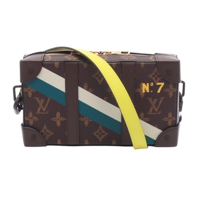 ルイ・ヴィトン LOUIS VUITTON ソフトトランク ウォレット モノグラム N°7 ショルダーバッグ バッグ PVCコーティングキャンバス レザー メンズ ブラウン系 / マルチカラー M81246 【中古】